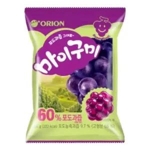 아이들이좋아하는 오리온 마이구미 포도 10개