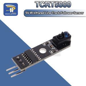 IR 적외선 라인 트랙 팔로워 센서 TCRT5000 장애물 회피  AVR ARM PIC DC 5V 1 채널 5피스 10PCs