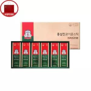 정관장 홍삼진고 정관장 홍삼진고 이뮨스틱 10g 30포 3세트 쇼핑백포함 선물세트