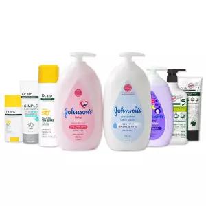 존슨즈베이비 화이트 로션 500ml 핑크 베드타임 아기 유아 키즈 어린이
