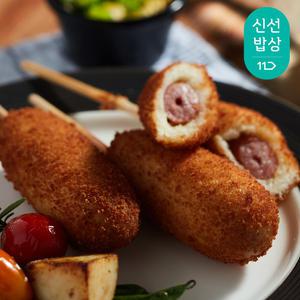 쟌슨빌 핫도그 80g 3종 15팩(크리스피/반반/먹물) 패키지