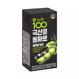 농협 국산콩100 두유 검은콩 190ml x72입 /국산콩