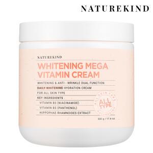 비타민크림 500g 대용량/미백+주름개선+기미잡티+톤업