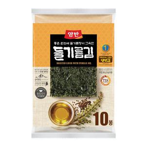 양반 들기름김 전장 20g (10봉) 6세트 총60봉 무료