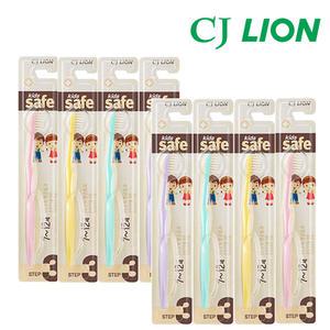 CJ 라이온 키즈세이프 칫솔 3단계 8개