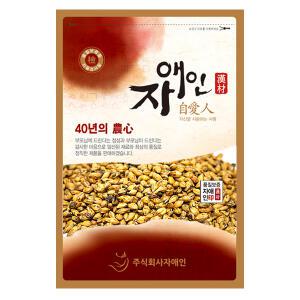 [자애인] 국산보증 볶은 보리 500gX2개 (1kg) 볶은보리차