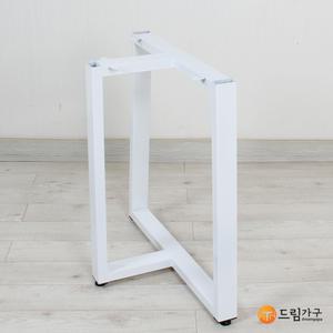 우드슬랩다리 (낱개 한개)테이블 식탁 철재 원목상판다리