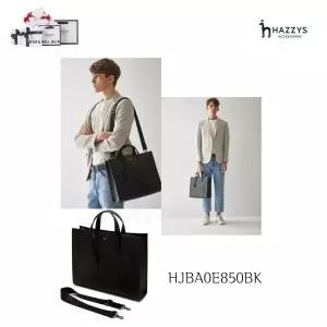[롯데백화점]헤지스ACC [BEST]블랙 클래식 참장식 서류가방 HJBA5F850BK