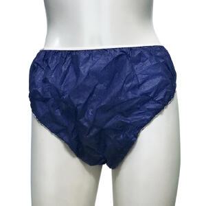 일회용 부직포 삼각 블루 팬티 1장 마사지샵,업소용 위생속옷 검진 1회용팬티