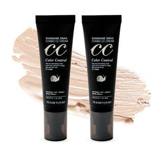 예담윤빛 썬샤인 스네일 콤보 씨씨크림 SPF45 PA+++ 달팽이 CC크림 50ml