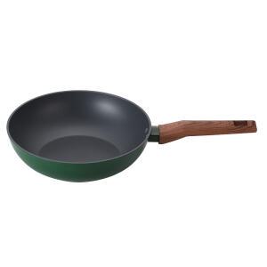 키친플라워 쿠킨 IH 인덕션 그린우드 궁중팬, 26cm