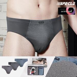 [스페클로]프리즘 에어로쿨 삼각팬티 남성속옷 3종세트