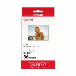 [캐논]총판 포토프린터 용지 KL-36IP / L사이즈(3.5 x 4.7인치)-36매, PCPL-CP400 필요