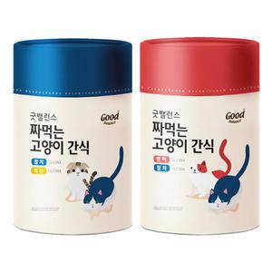 굿밸런스 짜먹는 간식 혼합콤보 120p (참치+연어 60p+참치+치킨60p)