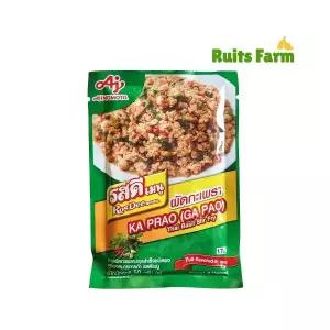 [루츠팜] 태국 로띠 카프라오 파우더 50g ka prao ga pao rosdee 아지노모토 타이 바질 볶음