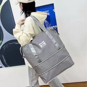 지퍼2단 길이 2종 연장 여행용 토트백 보스턴백