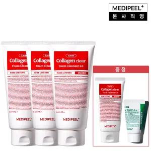 [클렌저풀패키지]  레드 락토 콜라겐 모공 클렌징폼 300ml*3 + 120ml*1 + 그린 시