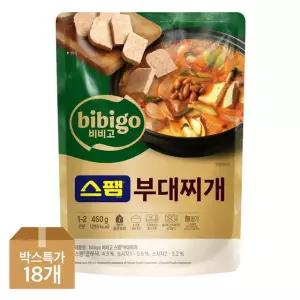 [CJ]비비고 스팸부대찌개 460g X 18개(1박스)