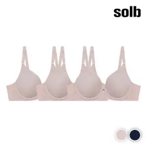[솔브] 올라운더 더블 다운핏 브라 A~G컵 3매입(SSET825)