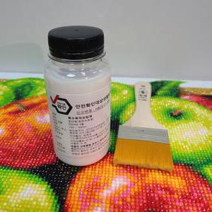 캔버스형보석십자수코팅제 150ml 어린이십자수 디즈니 해바라기 캐릭터 구어도 부엉이 명화 사과