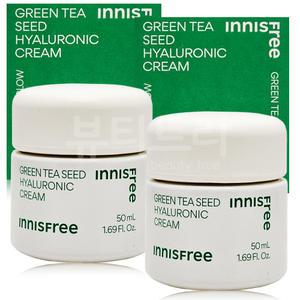 이니스프리 그린티 씨드 히알루론산 크림 50ml + 50ml