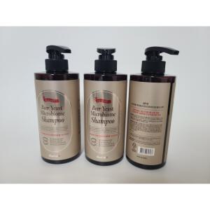 블루셀 수바이옴 마이크로바이옴 맥주효모 탈모샴푸 500ml 3개
