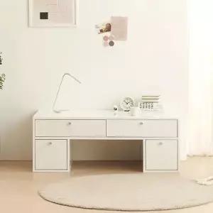 히트가구 L3111 좌식 서랍 책상 1200 2colors
