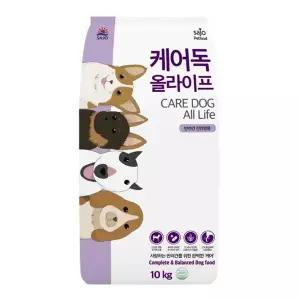 사조 케어독 올라이프 전연령 대용량 강아지사료 10kg