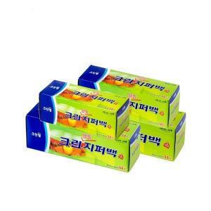 29533 크린? 크린알뜰지퍼백-대/25x30x50