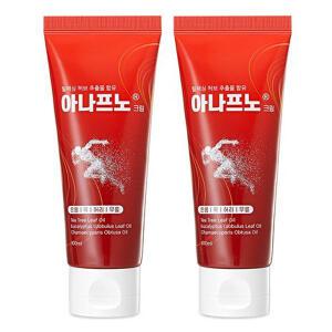 정품-마사지크림/아나프노 온열크림 2개/운동전후 /릴렉싱허브/바디 아나프노 온열 관절 에뮤오일 릴렉싱 앤 리커버리 롤러 근육 에뮤오일