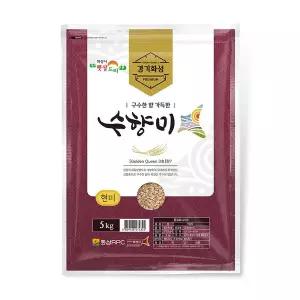 [참쌀닷컴]25년산 골든퀸3호 화성 수향미 현미 5kg