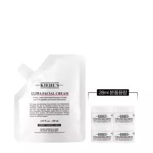 [롯데백화점]키엘 [5] 키엘 수분 장벽 크림 리필 파우치 150ml 세트 (+28ml 정품용량)