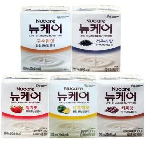 뉴케어 구수한맛 검은깨 딸기 단호박 커피 5가지 60팩