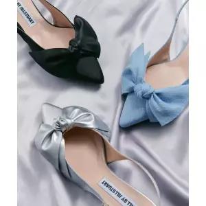 질바이질스튜어트 노아 리본 포인트 토 슬링백 - 3colors JLSO6E320BK JLSO5F321B2 JLSO5F322SV 412408