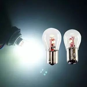 12V 브레이크등/깜빡이 S25 양면6발 LED램프 화이트-W7BA668