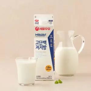 [서울우유] 밀크랩 고단백저지방우유 900ml