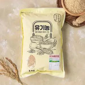 유기농 찰보리쌀 3kg