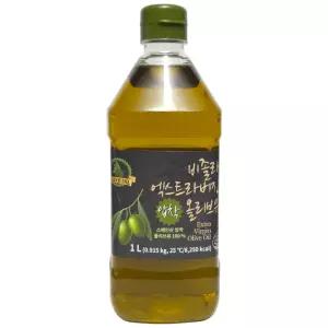 비졸라 엑스트라버진 올리브유 1L / 압착올리브유100%