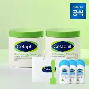 세타필 모이스춰라이징 크림 453g 2개+바디워시 50ml 3개+스파츌라
