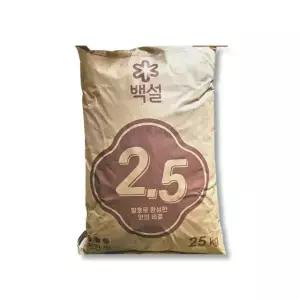 CJ 제일제당 백설 핵산 2.5 25kg