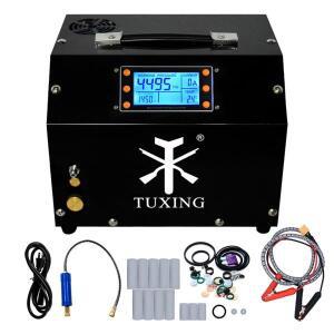 TUXING TXET063 300Bar 고압 PCP 공기 압축기 Airgun 용 LCD 디스플레이 디지털 제어 시스템이 내장 된 전