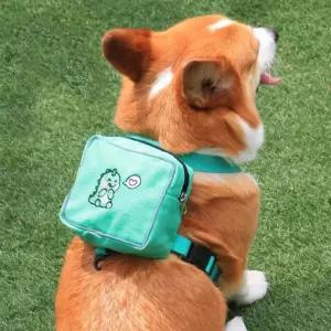 반려동물 백팩 하네스+리드줄(L)반려견 가방 여름하네스