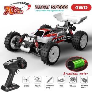 S911PRO 1:16 4WD RC 자동차 70KMH 또는  제어   고속 드리프트 브러시리스  트럭 VS Wltoys 144001