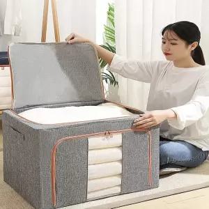 대형 부직포정리함 이불보관함