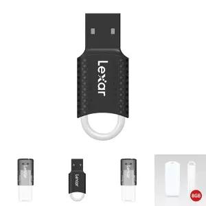 LEXAR)JumpDrive(V40 16G)/빠른/저장/전송/USB/2.0/메모리/휴대/점프/드라이브/고리형/편리/파일/이동