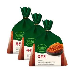 비비고 묵은지 900g X 3개