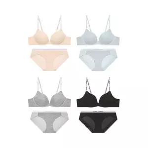 게스 GUESS UNDERWEAR 파워 소프트 노와이어 브라 팬티 세트 OEWRP882SET 281550