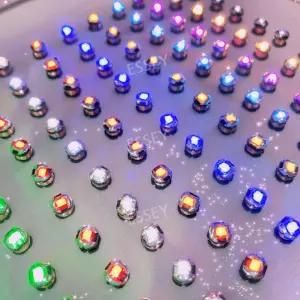 무선 유도 발광 LED 조명 피규어 초소형 미니어쳐 대형 5.4x5.2x4.5mm 초미니