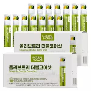네츄럴올가 지중해 올리브오일 레몬즙 더블코어샷 2박스 28병 올레샷