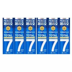 페리오토탈7 프로폴리스치약 오리지널 120g 3입 2묶음